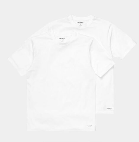 Футболка Carhartt I029370 SS Standart Crew Neck 2 шт white_3