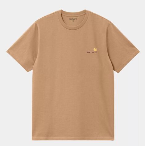 Футболка Carhartt I029956 SS American Script peanut_3