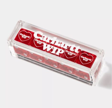 Кости игральные Carhartt I034755 Heart Dice Set scarlet