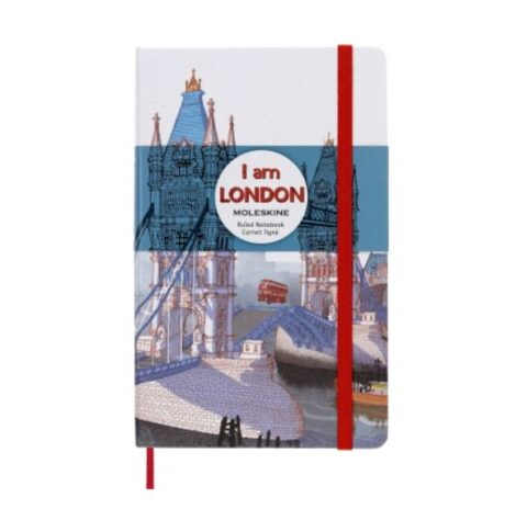 Moleskine Large LE I am LONDON линейка 84467