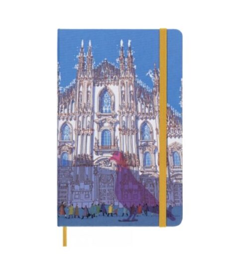 Moleskine Large LE I am MILAN линейка 84468