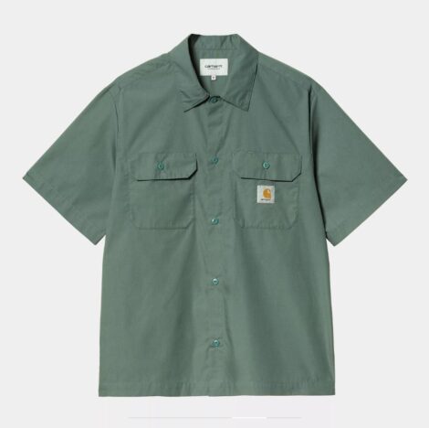Рубашка Carhartt I035232 Craft Shirt SS silver pine_3