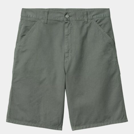 Шорты Carhartt I031504 Single Knee Short park garment dyed_5