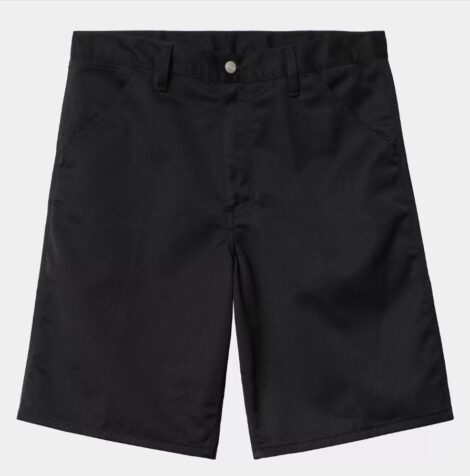 Шорты Carhartt I034912 Simple Short black rinsed_1