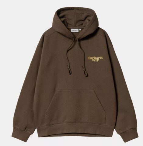 Толстовка Carhartt I034423 Hooded Charm Link Sweat Liberica gold stone washed_3