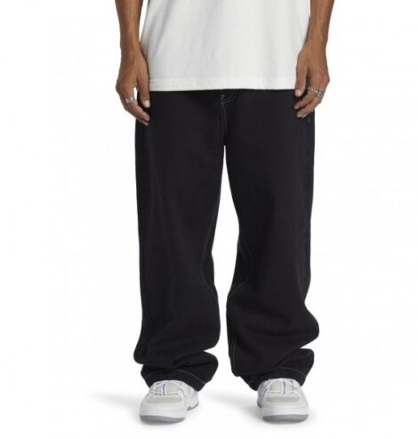 Джинсы DC BAGGY Denim RBT 03079-KVJW black tint _2