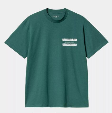 Футболка Carhartt I034644 Catalogue SS rainforest white