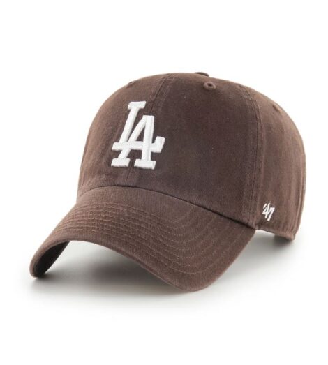 Бейсболка 47BRAND CLEAN UP Los Angeles Dodgers B-NLRGW12GWS-BWA Brown