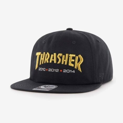 Бейсболка 47BRAND GOLDMERROW CAPTAIN San Francisco Giants x Thrasher BX-GLDYR102GWP-BK Black_5