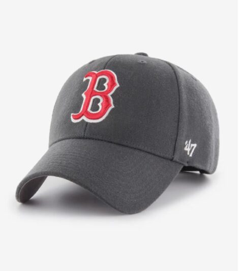 Бейсболка 47BRAND MVP Boston Red Sox B-MVP02WBV-CC Charcoal