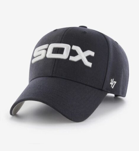 Бейсболка 47BRAND MVP Chicago White Sox BCPTN-MVP06WBV-NY76 Navy