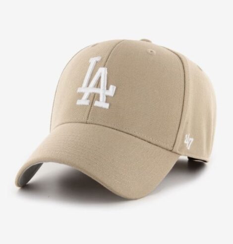 Бейсболка 47BRAND MVP Los Angeles Dodgers B-MVP12WBV-KHC Khaki