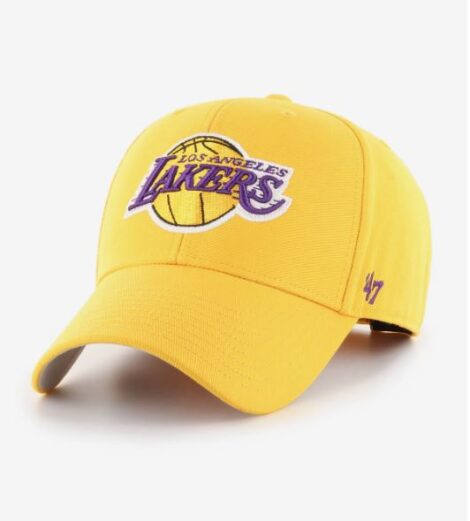 Бейсболка 47BRAND MVP Los Angeles Lakers K-MVP12WBV-YG Yellow