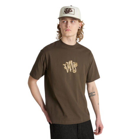 Футболка VANS BROMEO VN000PBYEMP coal brown