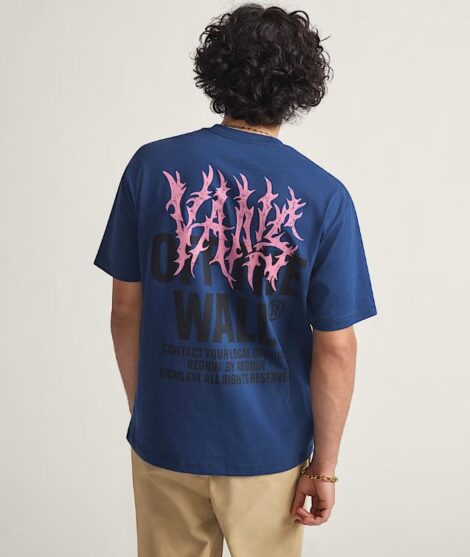 Футболка VANS Metal Wall VN000PCENVY navy_2