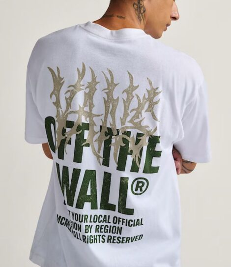 Футболка VANS Metal Wall VN000PCEWHT white_1