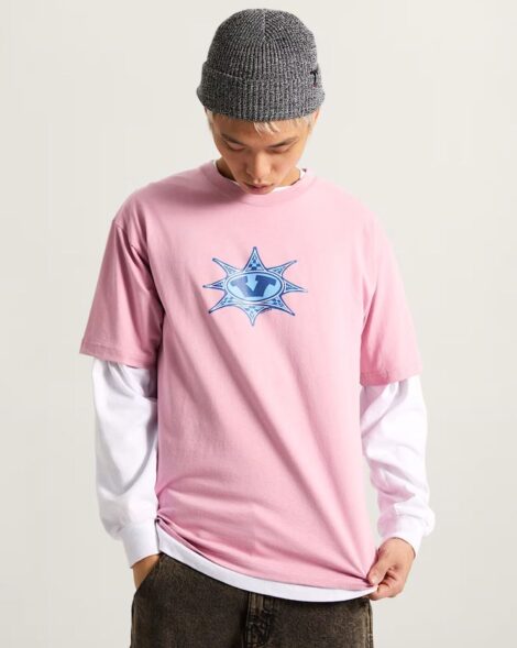 Футболка VANS Star Checker VN000PDREN7 pink dawn_5