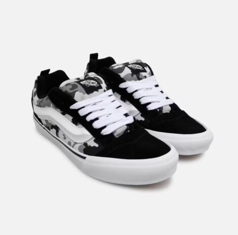 Кеды VANS Knu SKOOL VN000D22BZW Camo Black white_5