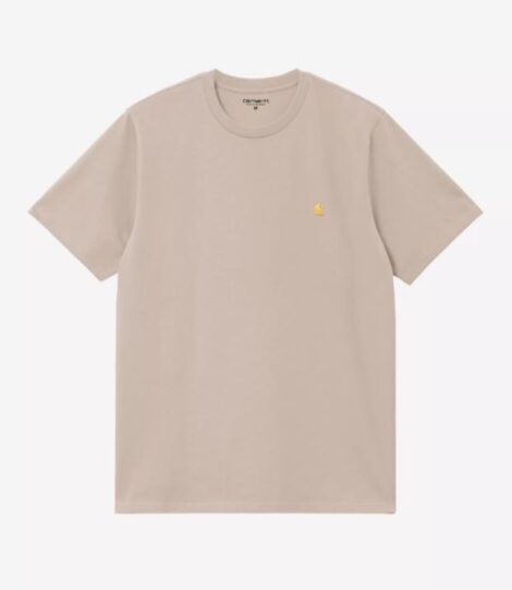 Футболка Carhartt I026391 SS Chase fleur de sel_3