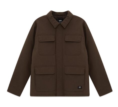 Куртка VANS DRILL CHORE Nylon Jacke VN000P78EMP coal brown